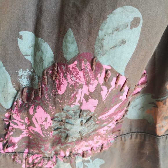 Fabulous Brown Hooded Jacket With Detail - Picture 4 of 7